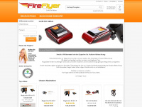 fireflyer-shop.com Webseite Vorschau