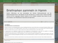 hammer-briefmarkenfreunde.de Webseite Vorschau