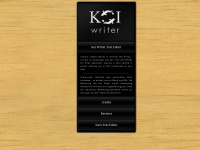 koi-writer.com Webseite Vorschau