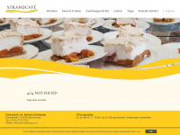 strandcafe-spitz.at Webseite Vorschau