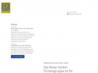 roeser-gmbh.de Webseite Vorschau