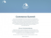 commerce-summit.de Webseite Vorschau