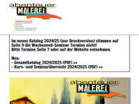 malferien.de Webseite Vorschau