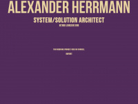 Alexanderherrmann.name