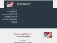 musikschule-wirthwein.de Webseite Vorschau