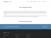 signaturecapital.com Webseite Vorschau