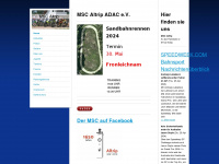 msc-altrip.com Webseite Vorschau