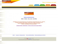 maximidi.com Webseite Vorschau