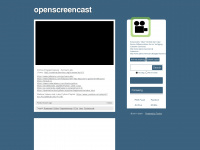 openscreencast.tumblr.com Webseite Vorschau