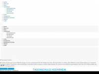 tauchschule-hochrhein.de Webseite Vorschau