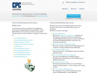 cpc-consulting.net Webseite Vorschau