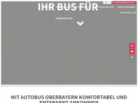 autobusoberbayern.de Webseite Vorschau