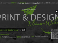 print-und-design.de Webseite Vorschau