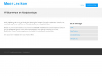 modelexikon.com Webseite Vorschau