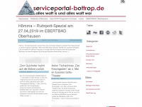 serviceportal-bottrop.de Webseite Vorschau