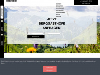 berggasthof.co Webseite Vorschau