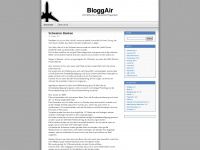 bloggair.wordpress.com Webseite Vorschau