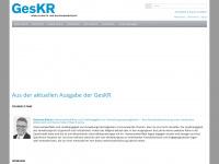 geskr.ch Webseite Vorschau