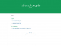 tobiasschuerg.de Webseite Vorschau
