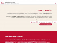 pflichtteil-bielefeld.de Webseite Vorschau