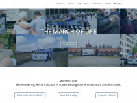 marchoflife.org Webseite Vorschau