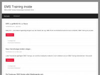 ems-training.eu Webseite Vorschau