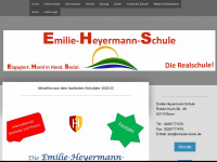emilie-heyermann-realschule.de Webseite Vorschau