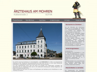 ärztehaus-am-mohren.de Webseite Vorschau