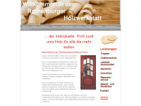 rothenburger-holzwerkstatt.de Webseite Vorschau