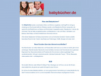 babybücher.de Webseite Vorschau