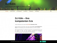 dj-koeln.com Webseite Vorschau