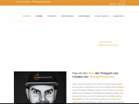 orangeproduction.de Webseite Vorschau