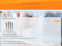 w-werk.de Webseite Vorschau