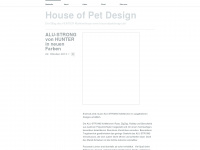 houseofpetdesign.wordpress.com Webseite Vorschau