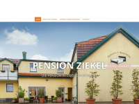 pension-fam-ziekel.at Webseite Vorschau