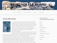 storiadelledonne.it Webseite Vorschau