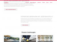 ledererbau.com Webseite Vorschau