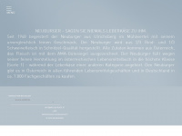 neuburger.at Webseite Vorschau