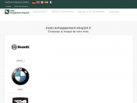 moto-echappement-shop24.fr Webseite Vorschau