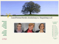 landfrauen-ascheberg.de Webseite Vorschau