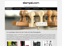 stempel.com Webseite Vorschau