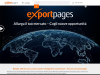 exportpages.it Webseite Vorschau