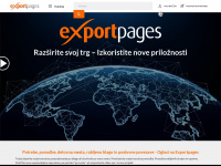 exportpages.si Webseite Vorschau