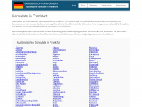 konsulat-frankfurt.com Webseite Vorschau