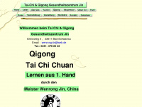 taichi-qigong-jin.de Webseite Vorschau
