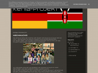 keniaprojekt.blogspot.com Webseite Vorschau