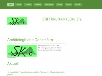 krinkberg.de Webseite Vorschau