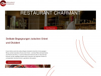 restaurant-charmant.de Webseite Vorschau