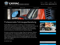 caryac.de Webseite Vorschau