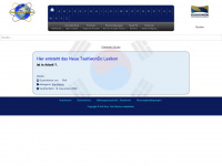 taekwondo-lexikon.de Webseite Vorschau